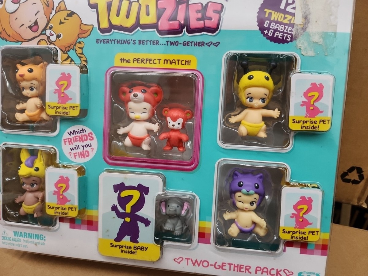 ボーペイシージュTSUGANE2021 2020 2本セット New Twozies Season 1 Two-Gether Pack Set of 12 (6 Babies + 6 Pets