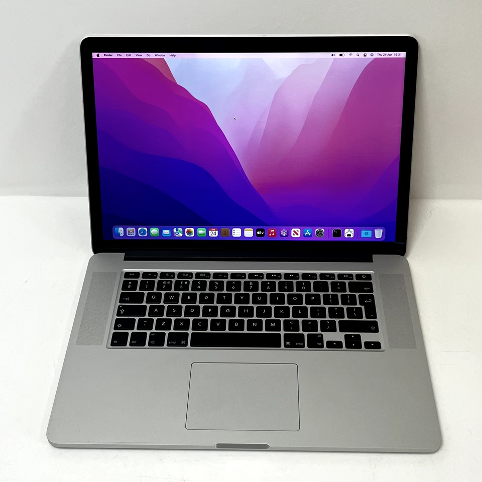 Apple MacBook Pro 15: Intel i7 16GB RAM 512GB SSD Radeon R9 M370X Mediados de 2015 A1398 Foto 3 de 4