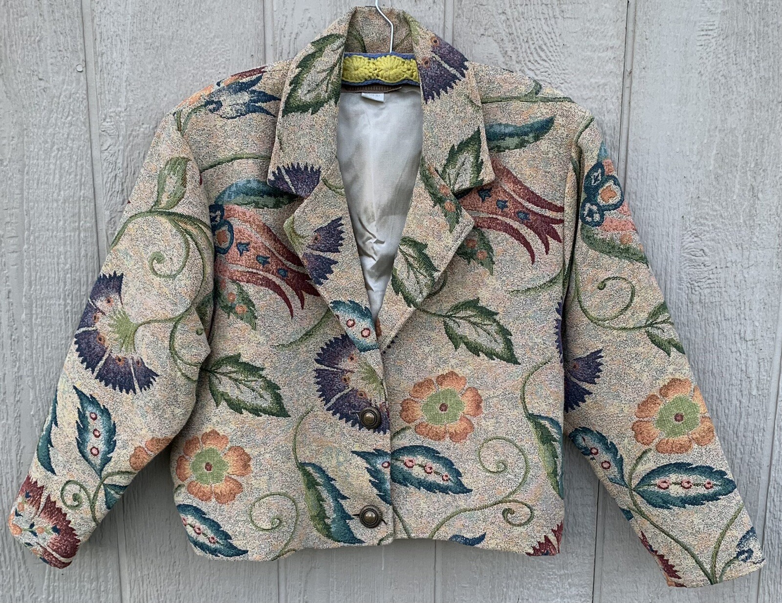 Giacca blazer Pony dipinta taglia Medium made in USA