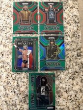 2023 Panini GREEN Prizm - WWE Lot *FINISH YOUR SET* You pick your wrestling card