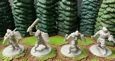 Heroscape Knights Of Weston Wave 2 Utgar’s Rage (4 Pieces Custom)