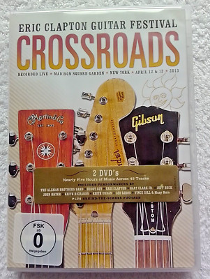 Eric Clapton-Crossroads | Guitar Festival 2013 im Madison Square Garden | 2 DVD