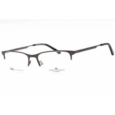 Chesterfield Men's Eyeglasses Matte Grey Metal Half Rim Frame CH 108XL 0FRE 00
