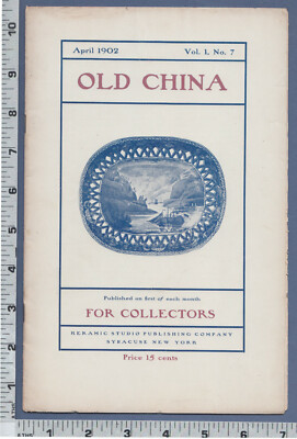 0294 Old China Magazine Charles L. Hamilton William Penn PA Christop J. Colles