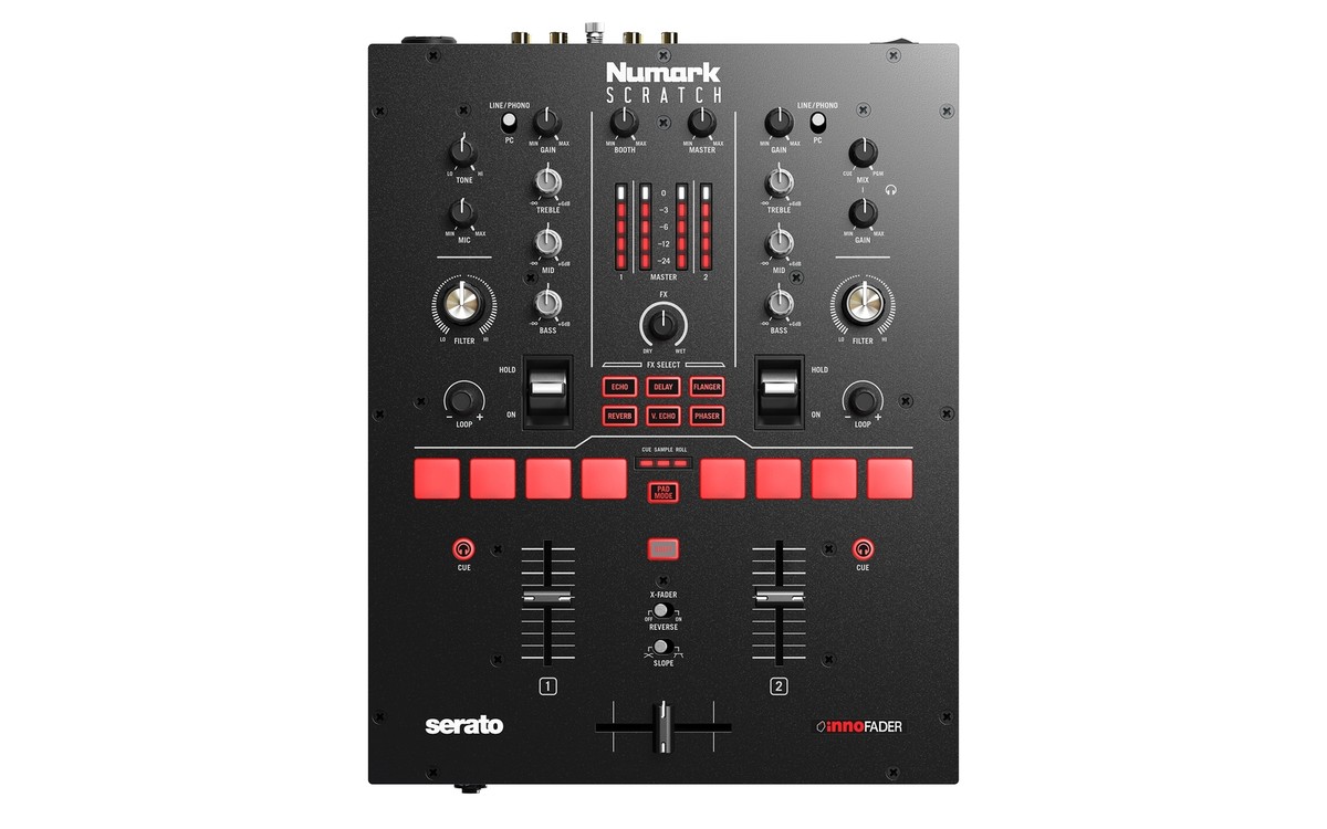 Numark Scratch - 2-Channel Scratch Mixer for Serato DJ Pro