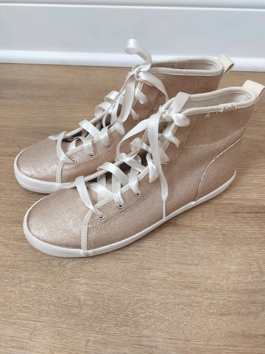 Keds metallic cheap sneakers