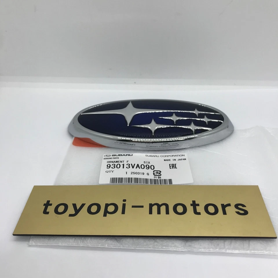 SUBARU Genuino WRX STI Rejilla Frontal Emblema Adorno Insignia 93013VA090 NUEVO Foto 4 de 4