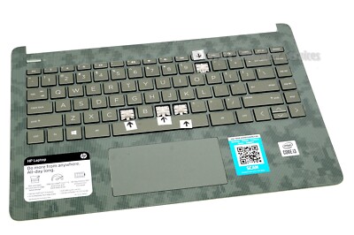 M12391-001 AKB16K0D039 GENUINE HP TOP COVER 14-DQ 14-DQ1089WM READ (GRD C)(BD13)