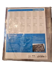 2 Lighthouse ENCAP Q52 2x2 Coin 20 Pocket Pages Plastic SnapLocks Terta Quadrum