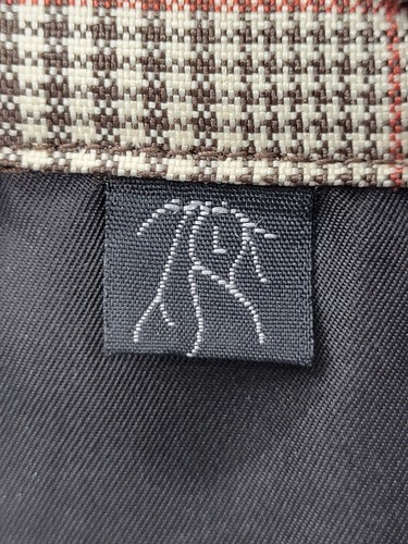 Chaqueta Billabong Explorer Para Hombre Grande Marrón A Cuadros Mezcla Media Cremallera Prendas exteriores - Imagen 4 de 9