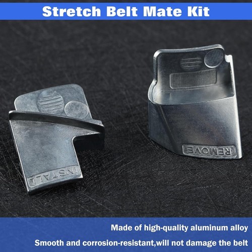 Stretch Belt Mate Kit, 2 Pcs Stretch Belt Remover Installer Tool Set, Metal Belt - Picture 7 of 7