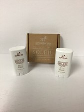 New Lot Of 2 Soleil Broad Spectrum Mineral Sunscreen SPF 50 0.68oz. Ea.