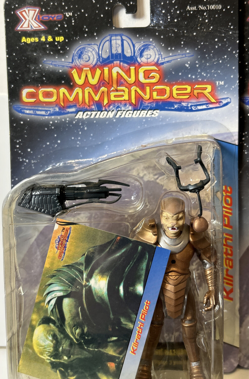 Wing Commander Action Figure Lot X-Toys 1999 Kilrathi Deveraux Taggert - Picture 3 of 10