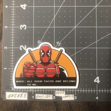 Deadpool Adult Humor Sticker For Skateboard Phone Guitar Ect Mat118