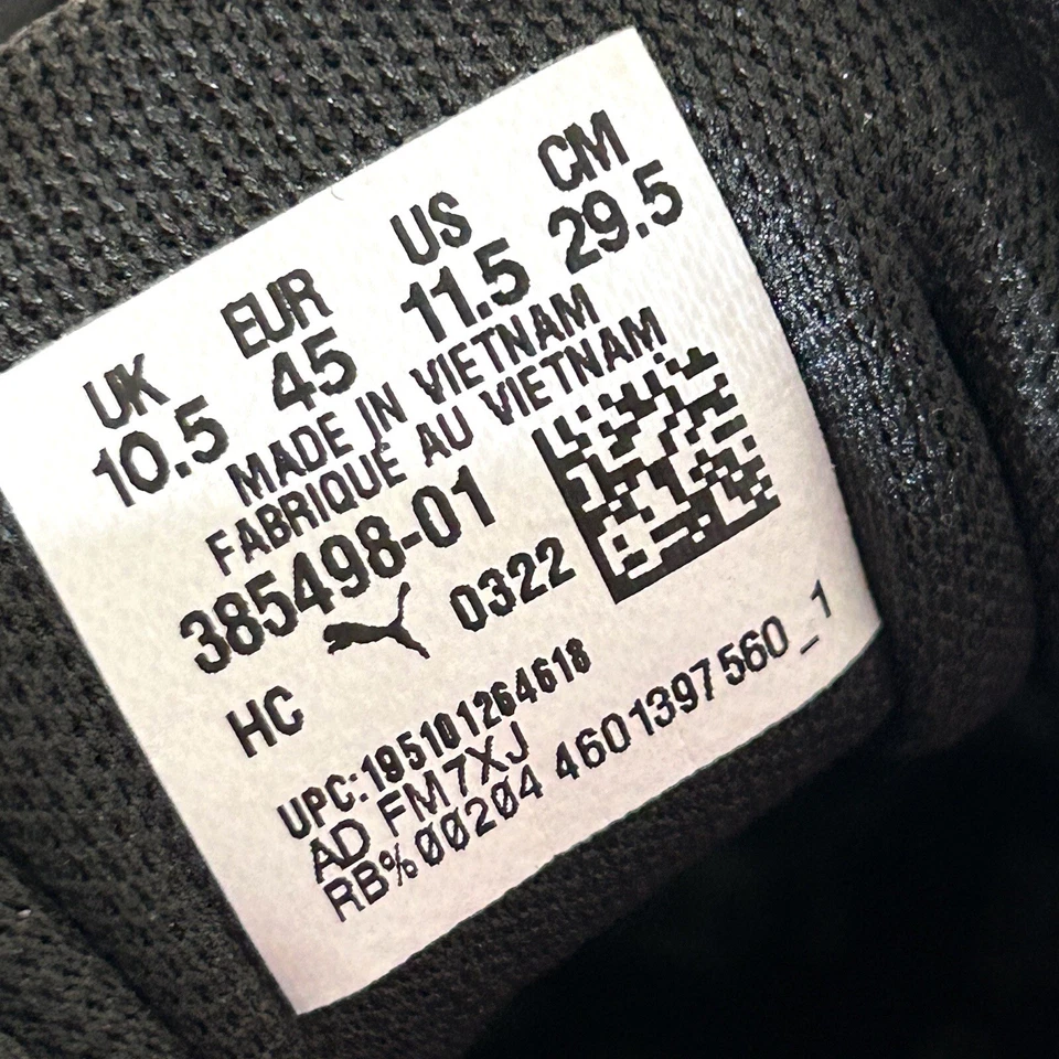 Puma Mens City Rider SWXP Lace Up Sneakers Casual Shoes 385498-01 US Size 11.5 - Image 2 of 4