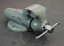 Vintage Wilton Toddler Bullet Vise #825 - 2-1/2 Inch Smooth Jaw Machinist Vice