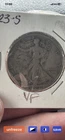 1923-S Liberty Walking Half Dollar VF Silver 50C San Francisco