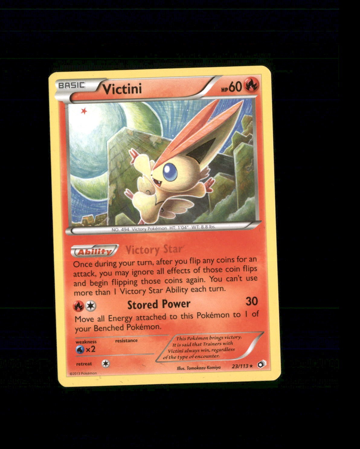 TOMOKAZU KOMIYA LP Deck Exclusives Victini (BW Legendary Treasures) 023/113