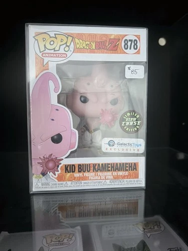 Funko Pop! Animation Kid Buu Kamehameha #878 Glow Chase Galactic Toys Exclusive