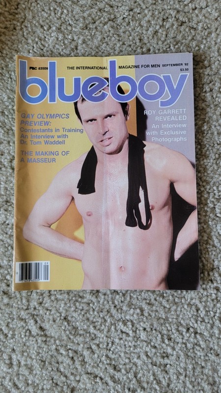 Blue boy MENS Magazine ~  1982  Beefcake Hunk vintage RARE PLAYGIRL 