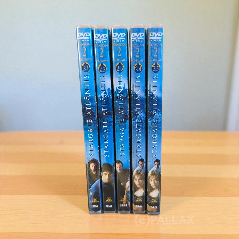 DVD STARGATE ATLANTIS SEASON 2 VOLUME 2.1 BIS 2.5  BILDRÜCKEN MIT FEHLDRUCK - Bild 2 von 2