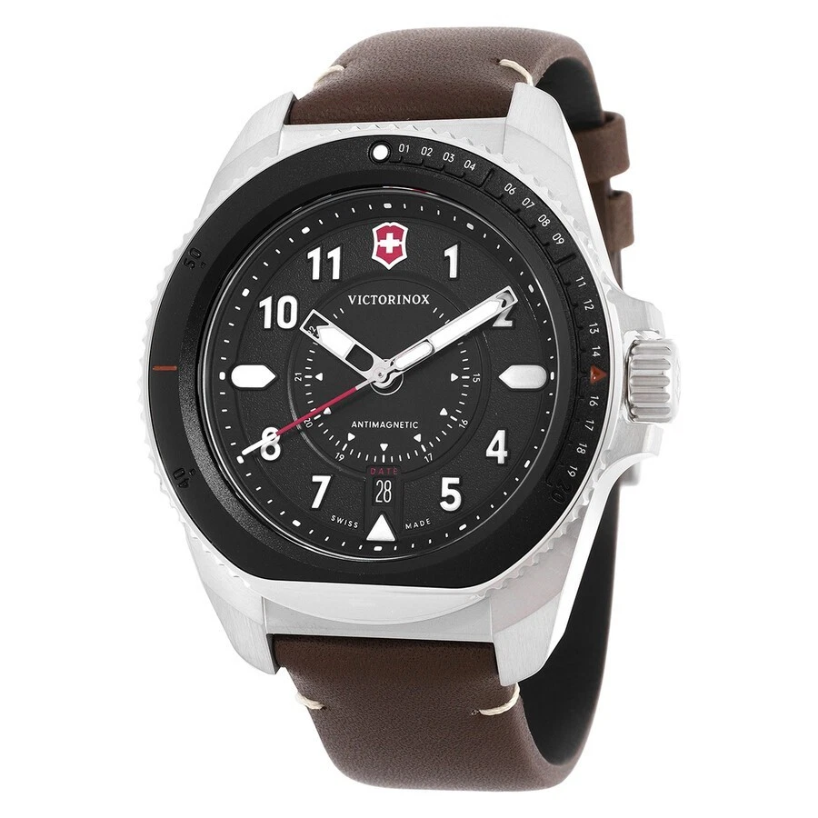 Victorinox Men's Journey 1884 Quartz Black Dial Watch - 241976.1