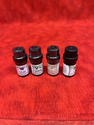 GOOD ESSENTIALS SET OF 4 PREMIUM FRAGRANCE OILS .17 FL OZ - SEALED BOTTLES - NEW