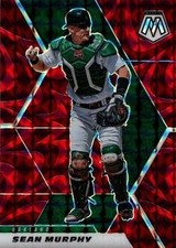 2021 Panini Mosaic #172 Sean Murphy Reactive Red