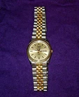 1980's TIMEX Vintage Quartz Men's President Watch, Day-Date with new battery