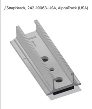 SnapNrack, 242-10063-USA, AlphaTrack (USA)