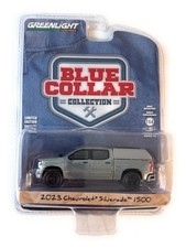 Raw chase! Greenlight 1:64 2023 Chevrolet Silverado 1500 Diecast Model 32580F