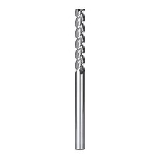 SpeTool 1/4 Shank Carbide End Mill for Aluminum 1/4"shank-1/4"head, Uncoated
