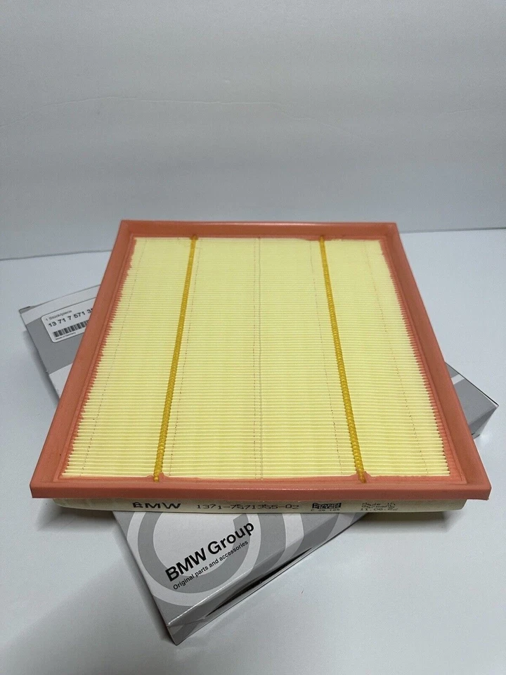 For 2015-2019 BMW X6 sDrive35i ENGINE AIR FILTER 13717571355 Genuine 3.0L NEW Foto 2 de 4