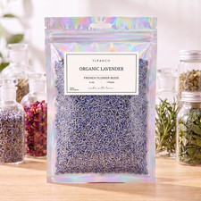 French Lavender Flower Organic Buds Dried Lavandula x Intermedia