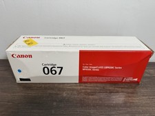 Canon 067 Genuine Cyan Laser Toner for Color imageCLASS LBP630C MF650C SEALED