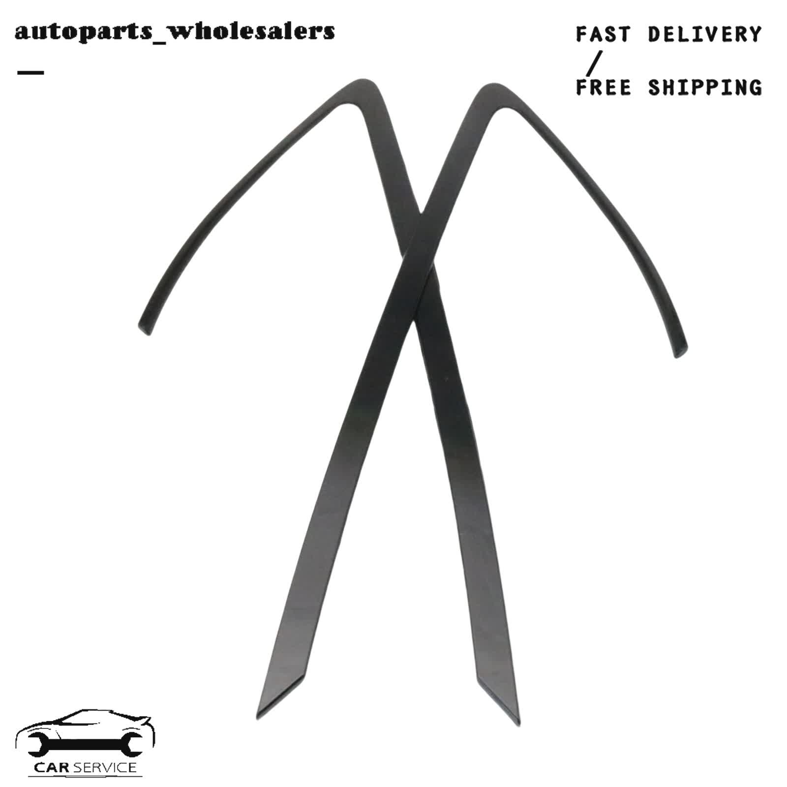 2x Rear Right & Left Side Quarter Window Trim for RX330 RX350 RX400h 2004 - 2008