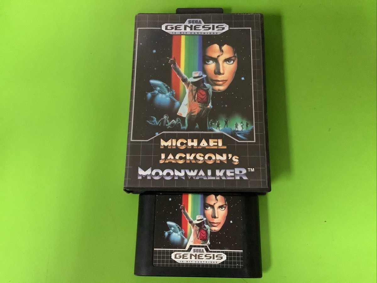 Michael Jackson's Moonwalker (Sega Genesis, 1990) No Manual Tested