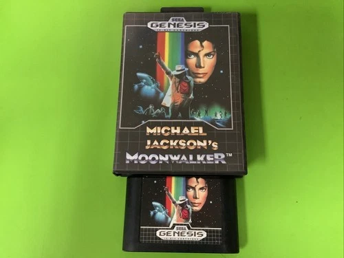 Michael Jackson's Moonwalker (Sega Genesis, 1990) No Manual Tested
