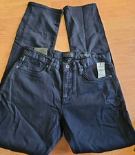 John Varvatos Bowery Slim Straight Jean Stretch Eclipse Men 30X32 New