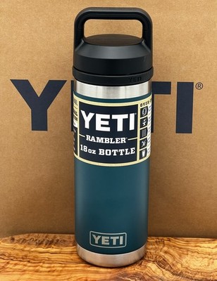 YETI Rambler 18 oz Bottle | Agave Teal | Limited Edition Retired | Chug Cap