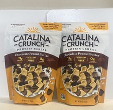 2x Catalina Crunch Cereal Chocolate Peanut Butter 9 Oz Each 11g Protein