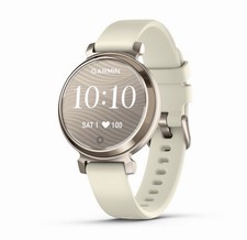 Garmin Lily 2 Smartwatch Cream Gold with Silicone Band