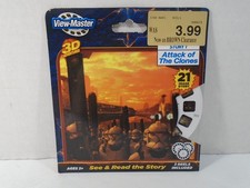 2013 VIEW MASTER--STAR WARS ATTACK OF THE CLONES--3 REEL SET NEW 