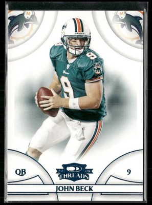 John Beck 2008 Threads Blue 61/350 #70