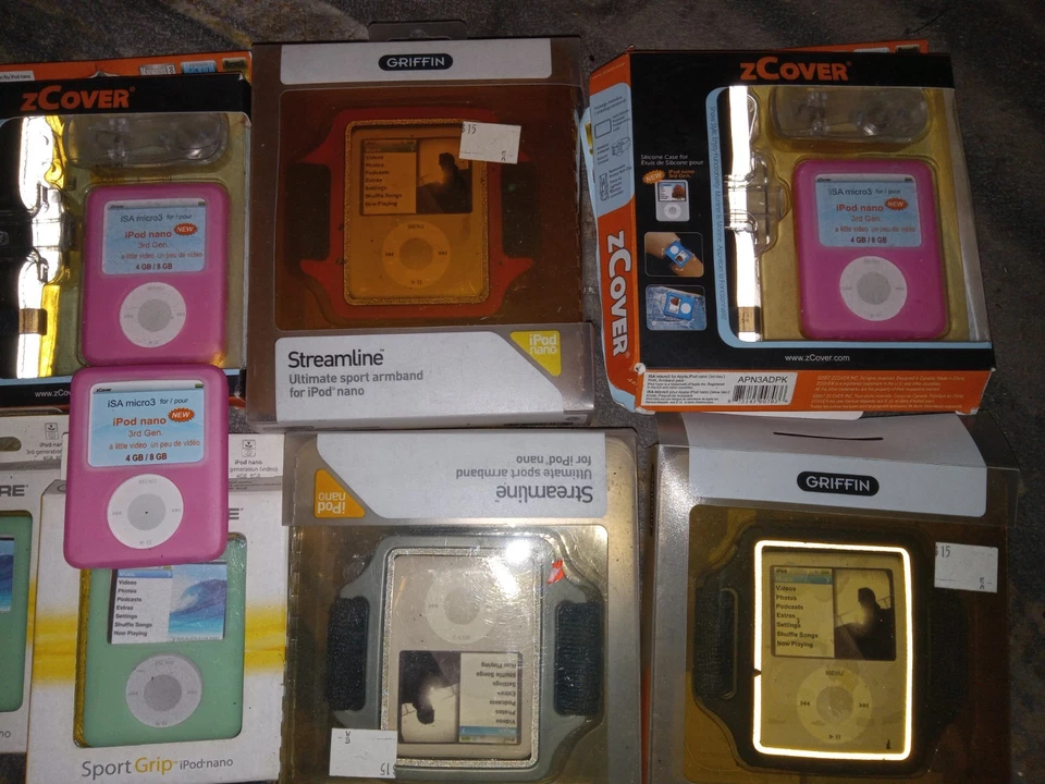 Lote de fundas para iPod Nano Skin, Zcover, Griffin, Marware... ¡¡Hazme una oferta!!! Foto 4 de 4