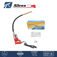 Electric Concrete Vibrator Concrete Vibrabrater with 5 FT Copper Shaft 1300W