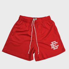Eric Emanuel EE Basic Shorts Red M SS22 New Streetwear Mesh