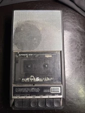 VINTAGE GE GENERAL ELECTRIC Cassette Tape Recorder Player Model 3-5016D VIDEO B2
