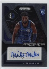 2023-24 Panini Prizm Rookie Signatures Mike Miles Jr #RSI-MMJ Auto 14t3