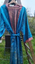 Vintage Boho Hippie Elfen Kimono mit Gürtel